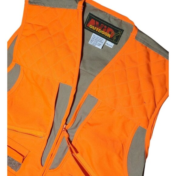 AVID Outdoor Men's‎ Hunting Vest Blaze Orange M (38-40) - Picture 1 of 9